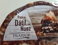 Pan de datil con nuez