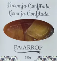 Naranja confitada