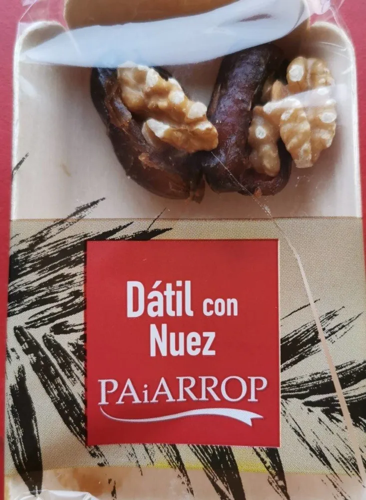 Dátil con nuez