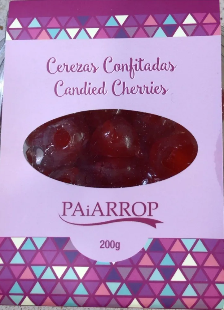 Cerezas Confitadas