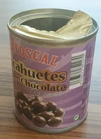 Cacahuetes con chocolate