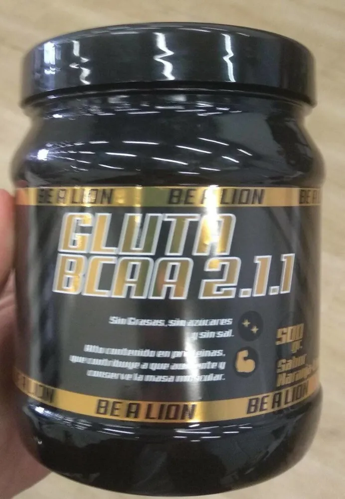 GLUTAMINA + BCAA 500 GR SABOR NARANJA LIMON