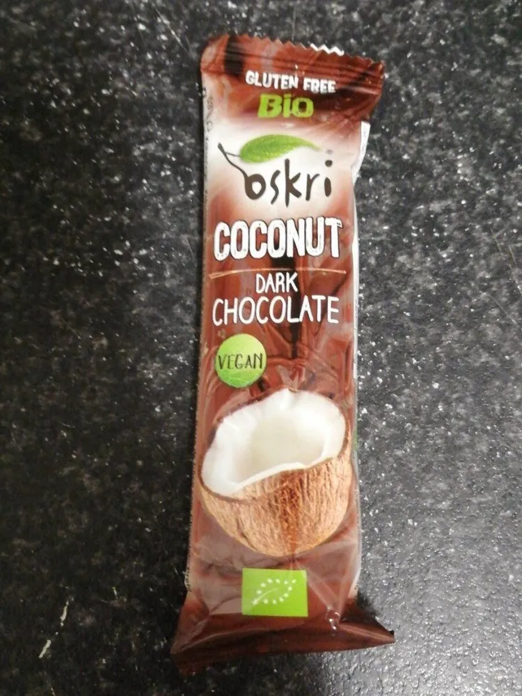 Bio Oskri coconut dark chocolate