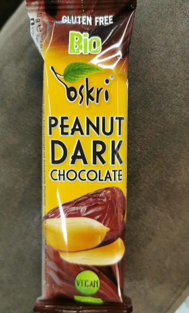 Barrita Cacahuete-Chocolate Negro