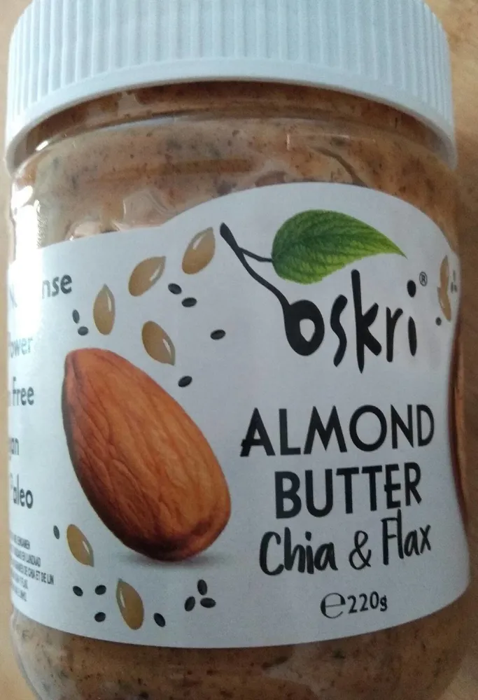 Almond butter chía &flax