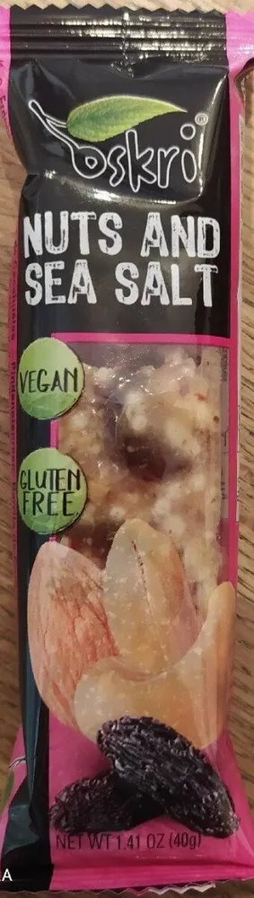 Nuts and Sea salt