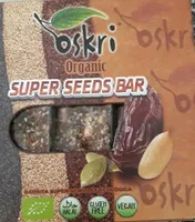 OSKRI Organic. Súper Seeds Bar