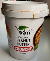 Organic peanut butter crunchy