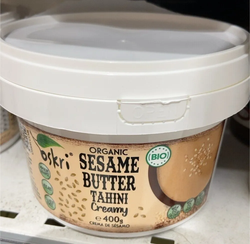 Crema de sesamo Bio