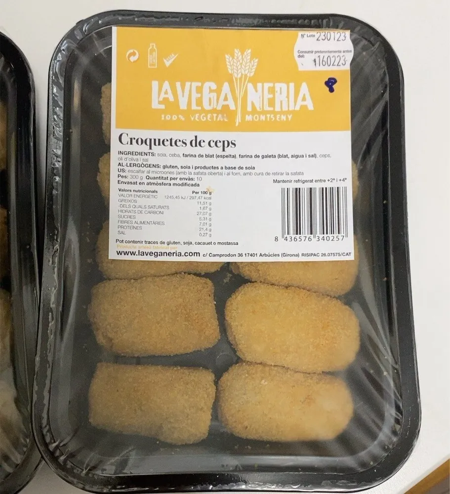 Croquetes de ceps