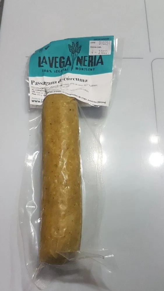 Passagana de curcuma