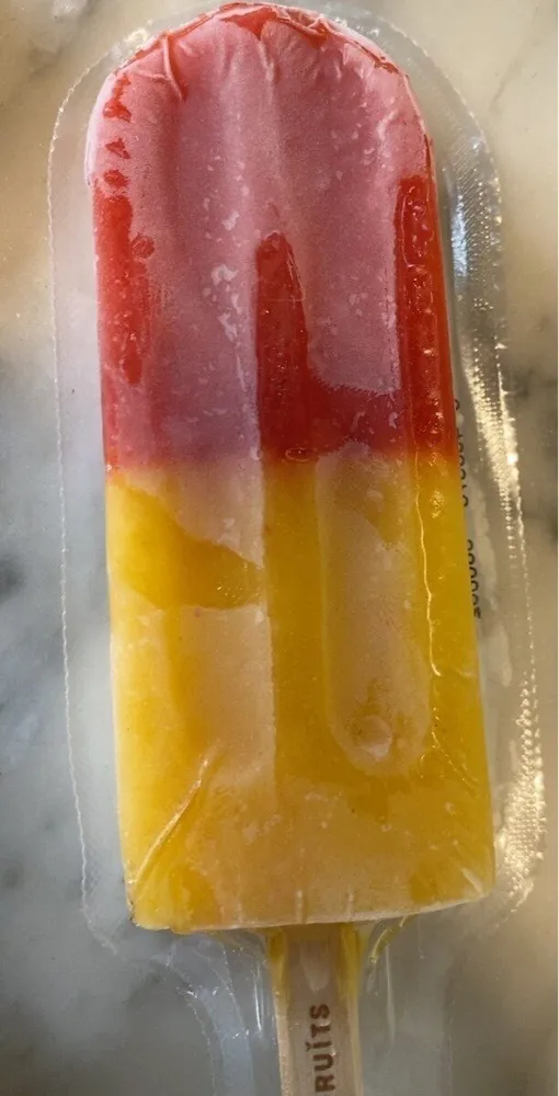 Helado fresa maracuya