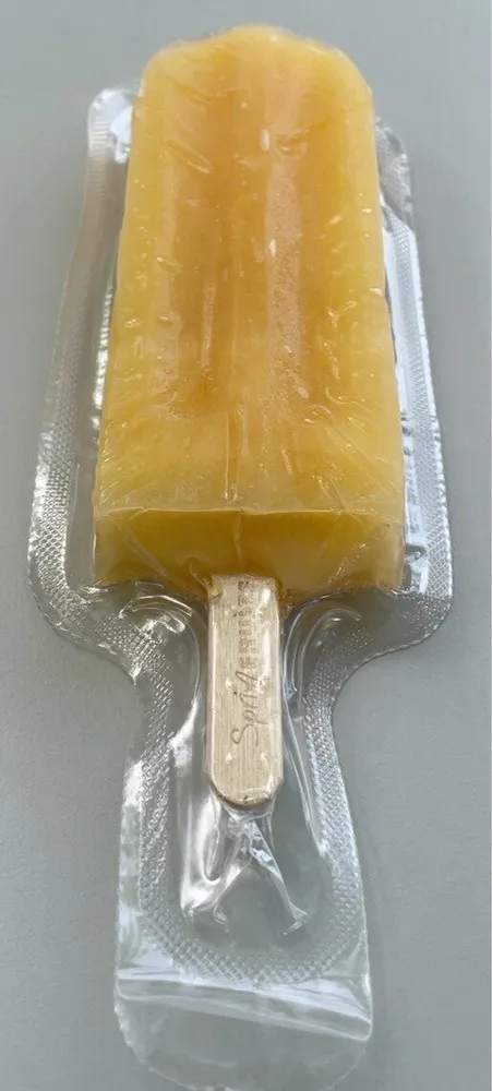 Helado de naranja