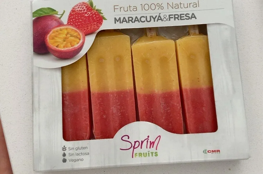 Maracuyá y Fresa