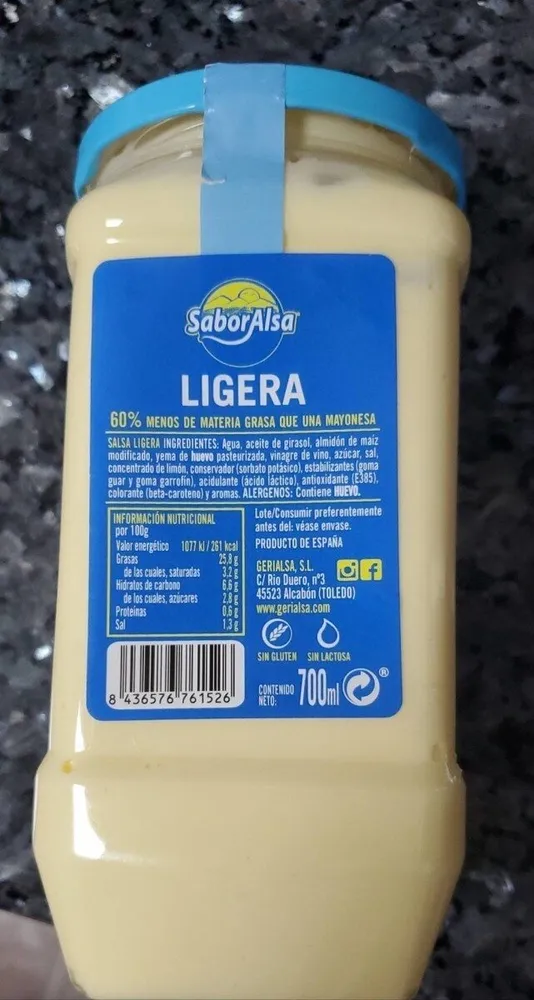 Salsa ligera