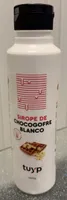Sirop de chocolat blanc