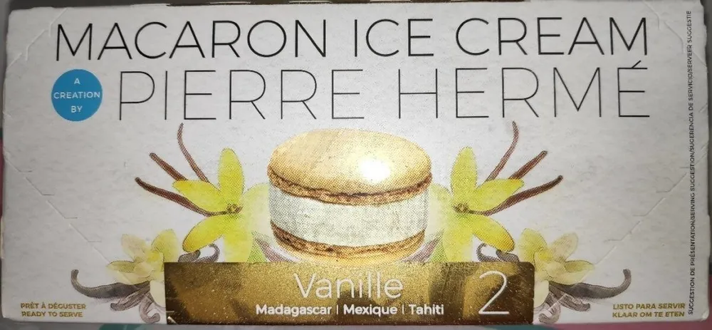 Macaron ice cream