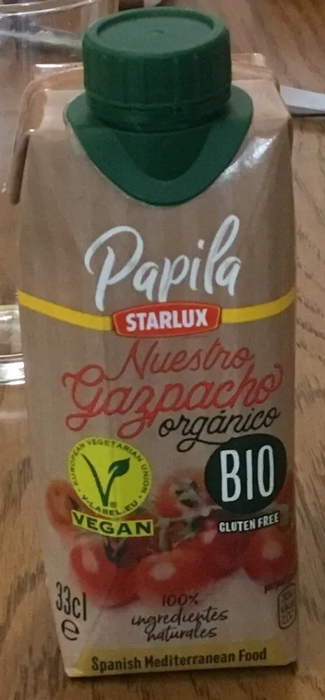 Nuestro gaspacho organico