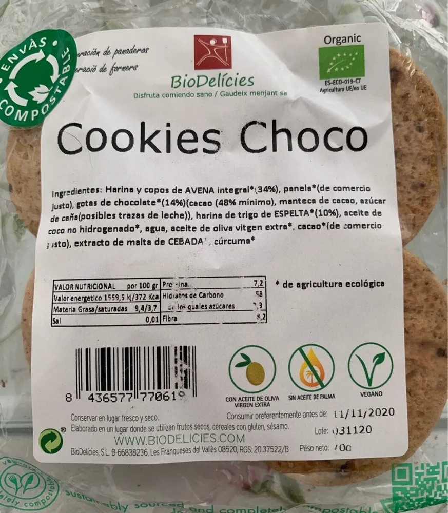 Cookies choco