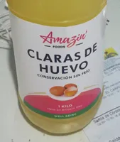 Claras de huevo