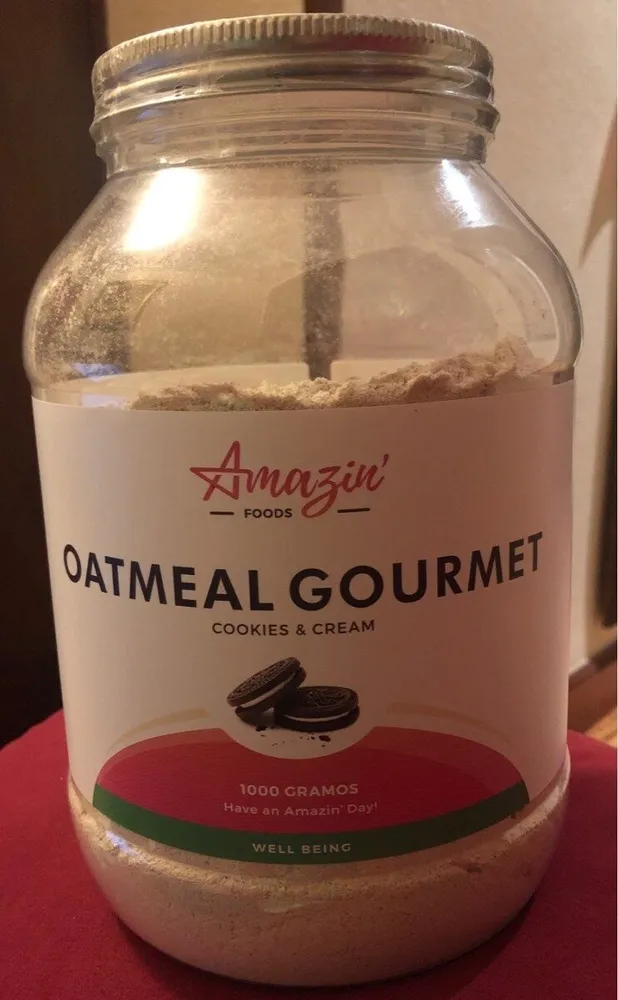 Oatmeal Gourmet cookies & cream