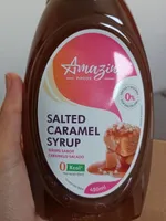 Salted caramel syrup