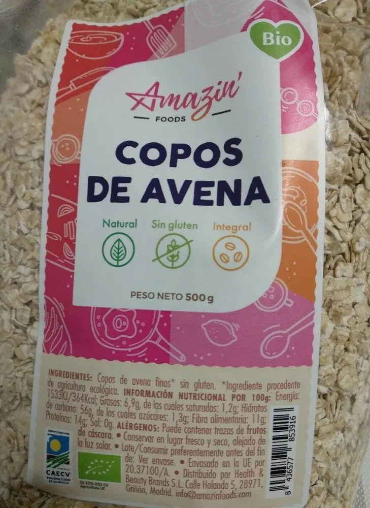 Copos de avena