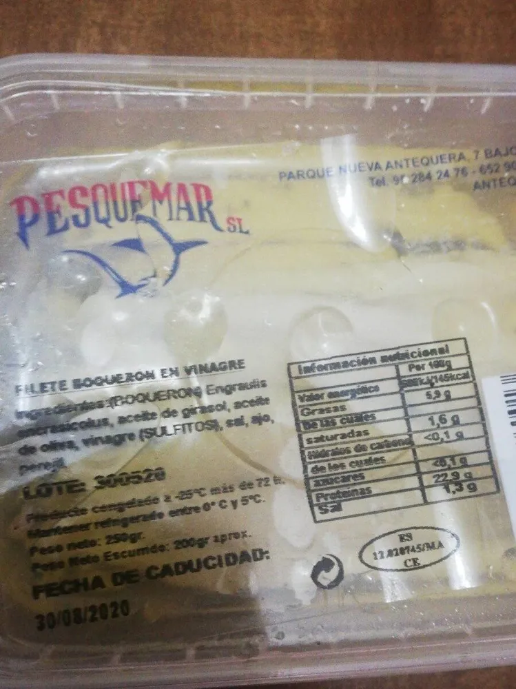 Boquerones en vinagre