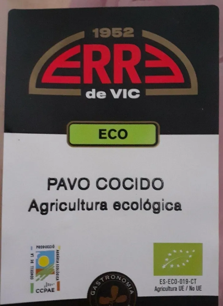 Pavo cocido