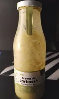 Crema Carbassó amb aigua de mar