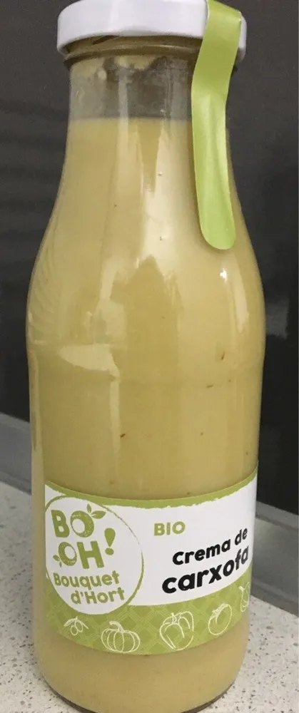 Crema de carxofa Booh Bio