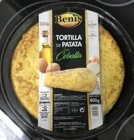 Tortilla de patata con cebolla