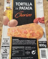 Tortilla de patata con chorizo