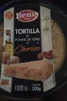 Tortilla pomme de terre et chorizo
