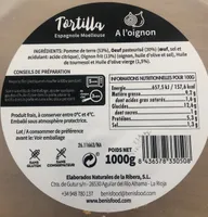 Tortilla espagnole moelleuse