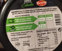 Tortilla de patata con cebolla