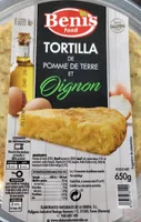 Tortilla de pomme de terre et oignon