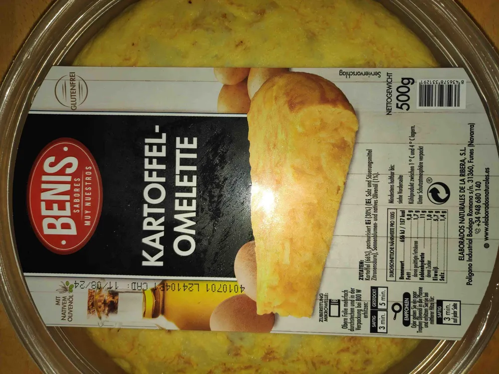 Kartoffel Omelette