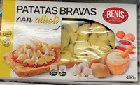 Patatas Bravas con Allioli