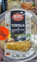 Tortilla pomme de terre courgette