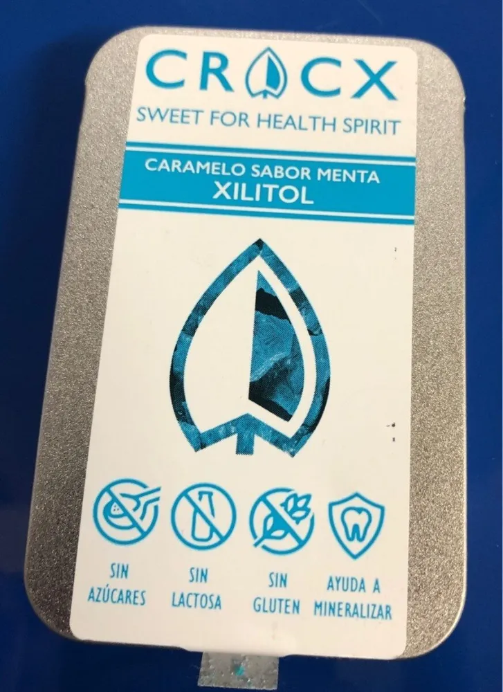 Caramelo sabor menta xilitol