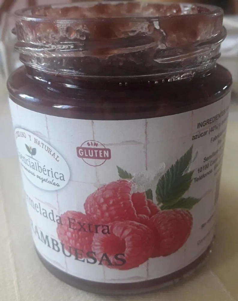 Mermelada extra FRAMBUESAS