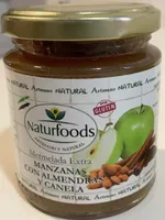 Mermelada extra de manzana con almendras y canela