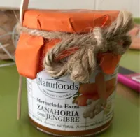 Mermelada ectra de zanahoria con jengibre