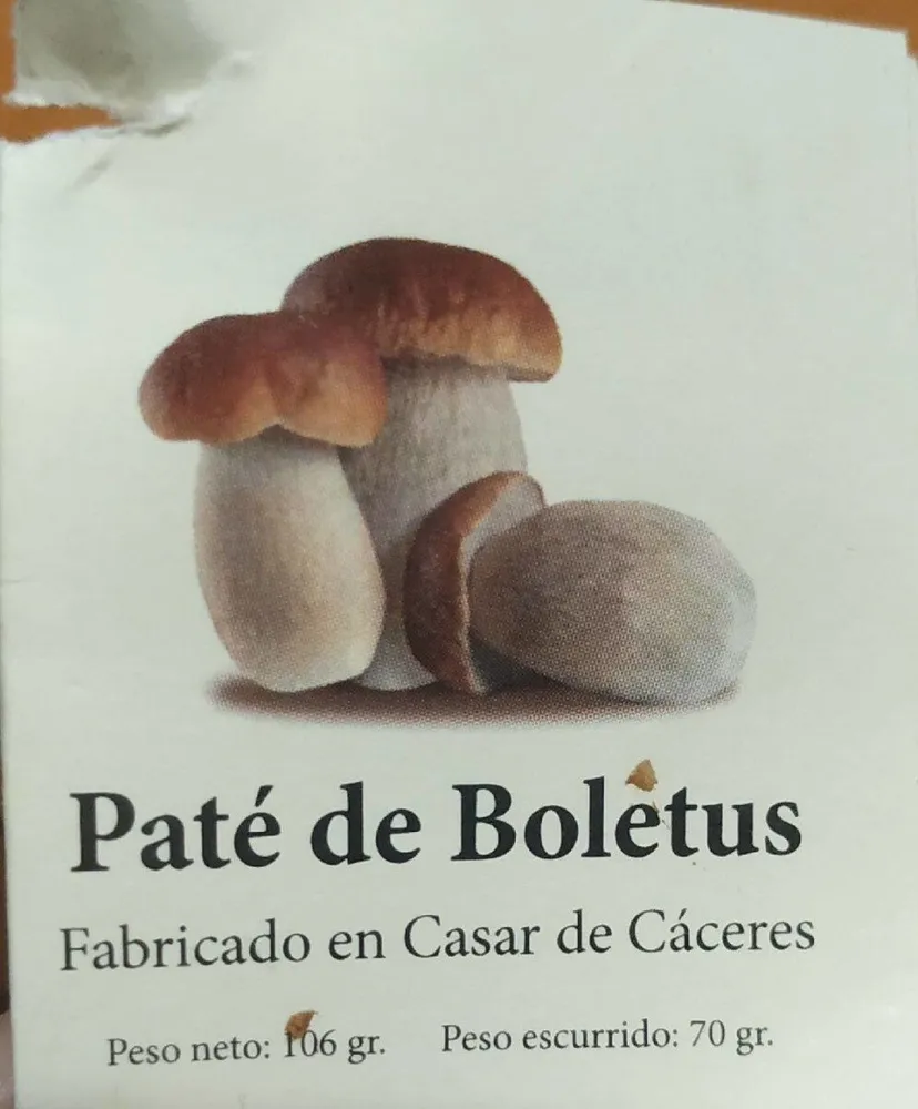 Paté de Boletus