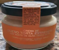 Crema de queso torta extremeña