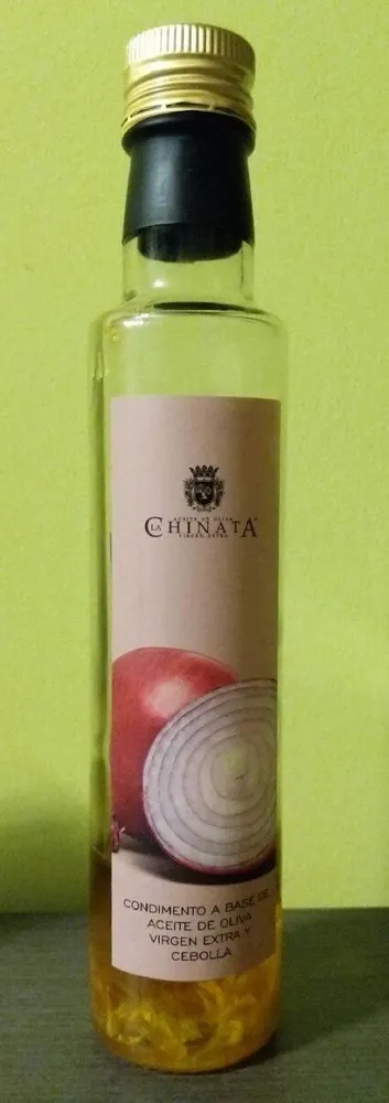Condimento a base de aceite de oliva virgen extra y cebolla