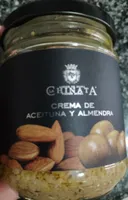 Crema de aceitunas y almendra