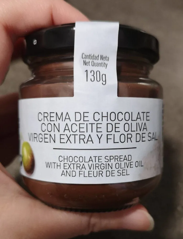 Chocolate con aceite de oliva virgen extra y flor de sal