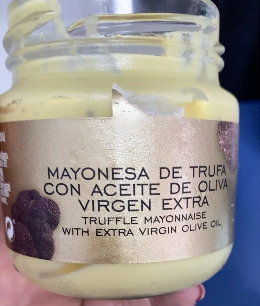 Mayonesa de trufa con aceite de oliva virgen